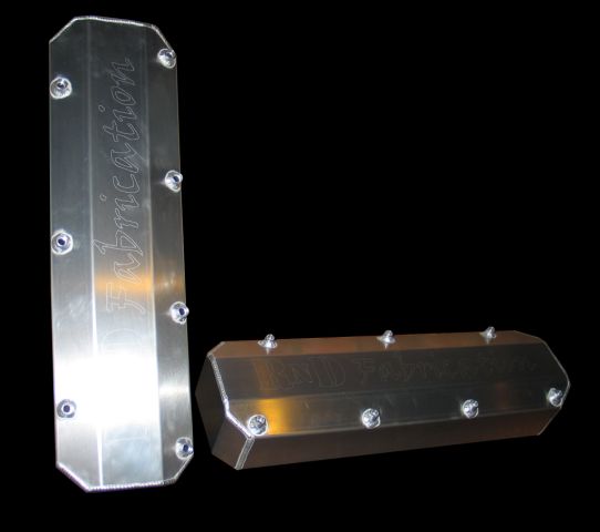 RnD Fabrication Big Block Ford Valve Fabricated Covers