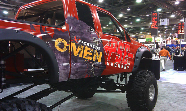 RnD Fabrication Sponsors Chris Dicus & the Omen Monster Truck